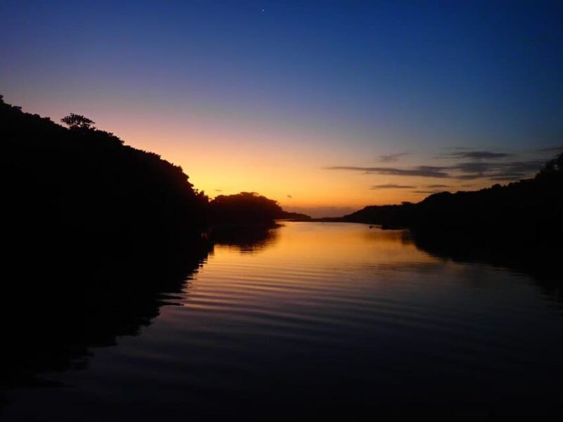 stand-up-paddleboard-amazing-sunrise-at-mangrove-river