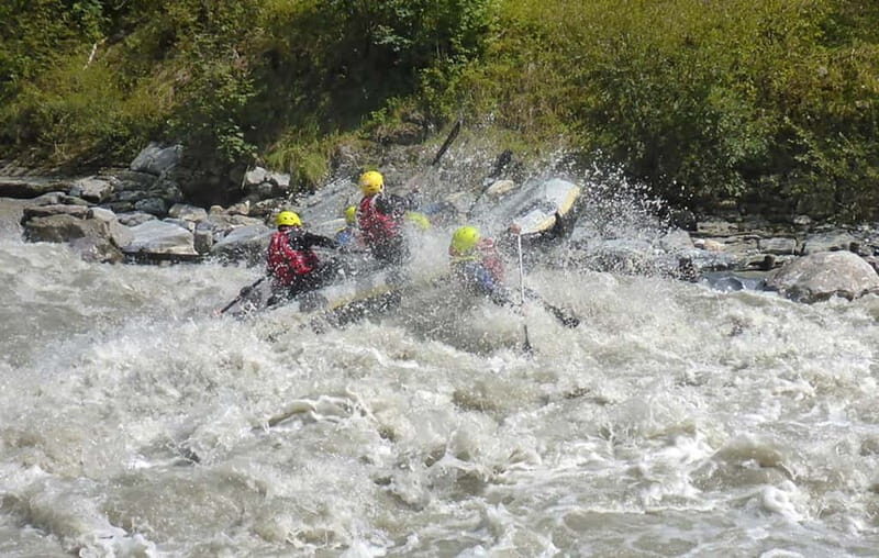 Stegenwald near Werfen: Sport rafting on the Salzach - An Exciting White Water Adventure in Austria