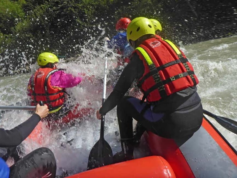 Stegenwald near Werfen: Sport rafting on the Salzach - The Scenery and Environment