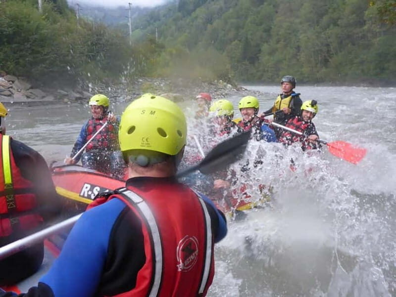 Stegenwald near Werfen: Sport rafting on the Salzach - The Sum Up