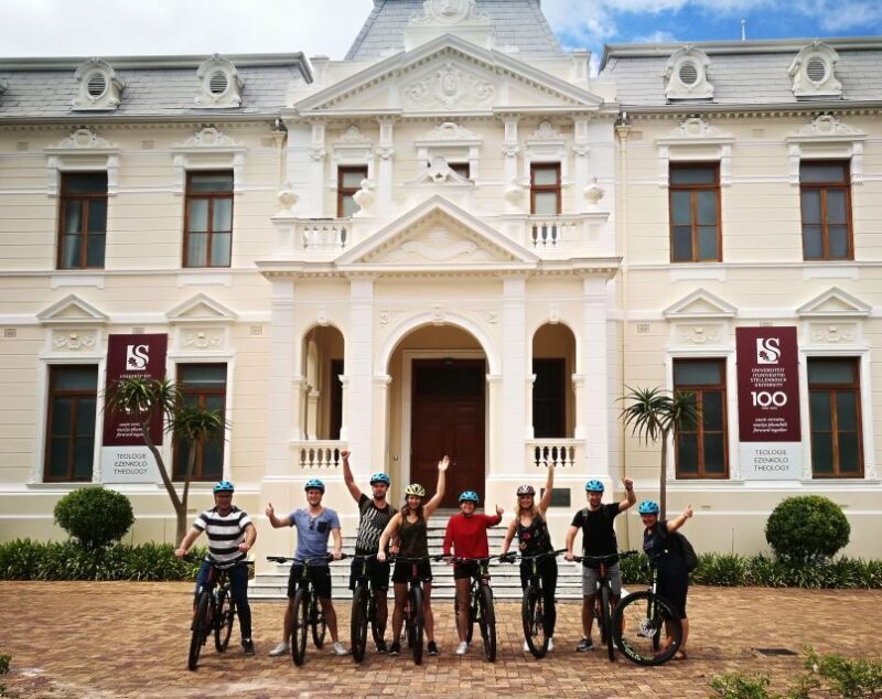Stellenbosch: Historical Bike Tour & Wine Tasting - Key Points
