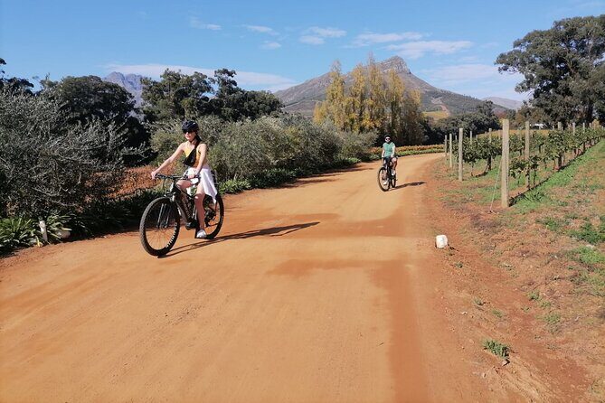 Stellenbosch Private E-Bike & Wine Tour - FAQs