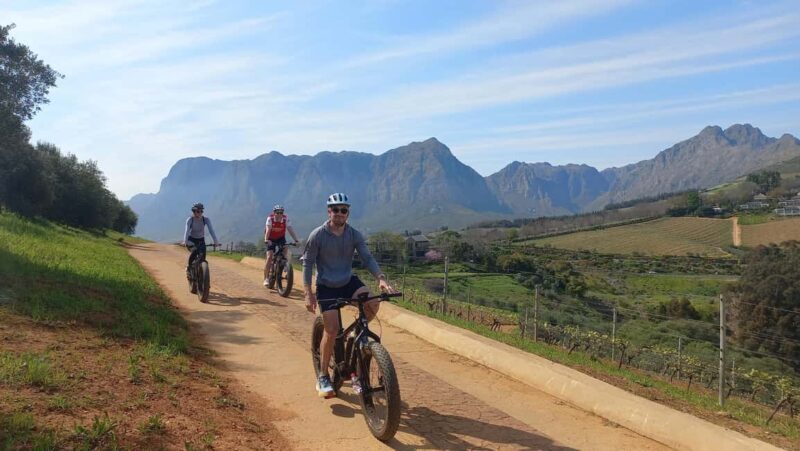 Stellenbosch: Stellenbosch E-Bike & Wine Tour (Shared Tour) - Discovering Stellenbosch’s Charm on an E-Bike