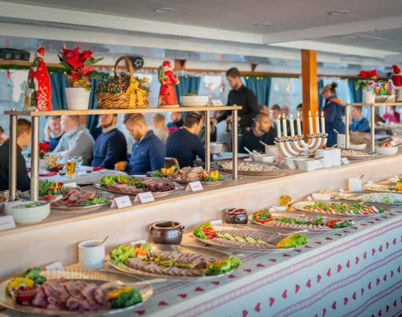 Stockholm: All-You-Can-Eat Christmas Buffet Cruise Livemusic - An Authentic Festive Experience on the Water