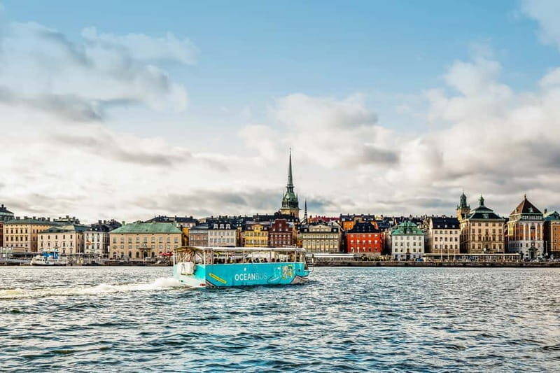 Stockholm: Land and Water Tour by Amphibious Bus - Key Points  