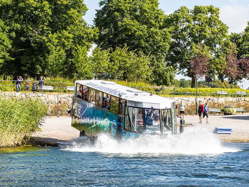 Stockholm: Land and Water Tour by Amphibious Bus - The Sum Up