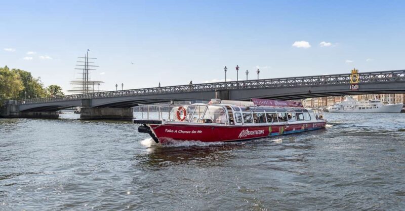 Stockholm: Royal Bridges & Canal Boat Tour with Audio Guide - Final Words