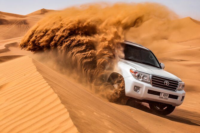 Stunning Desert Safari/Camp Dinner/Entertainment - Arriving at the Desert Camp: Culture, Food, and Entertainment