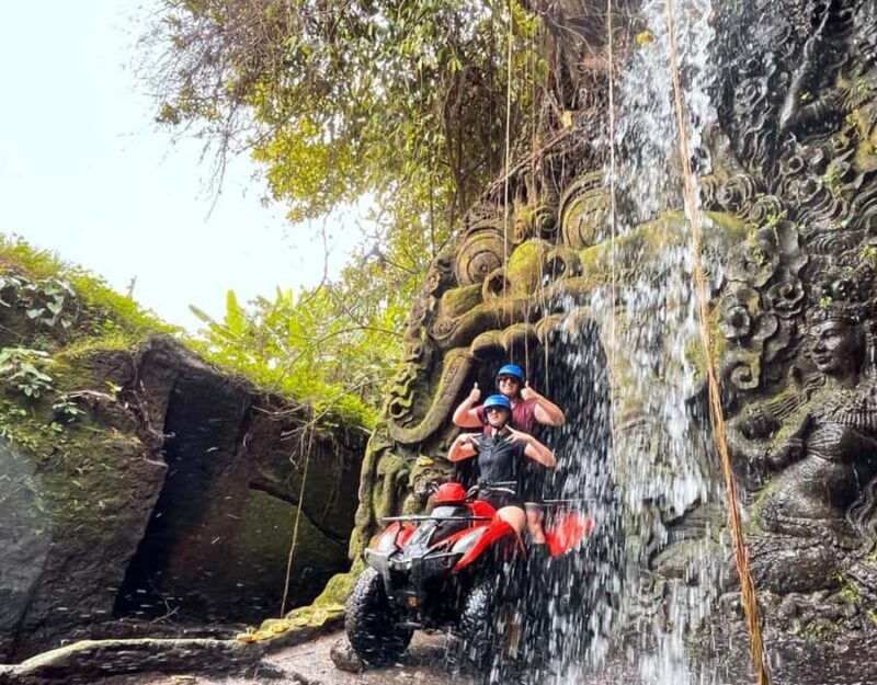 Sukawati: ATV Adventure with Waterfall, Cave, and Lunch - The Itinerary in Detail