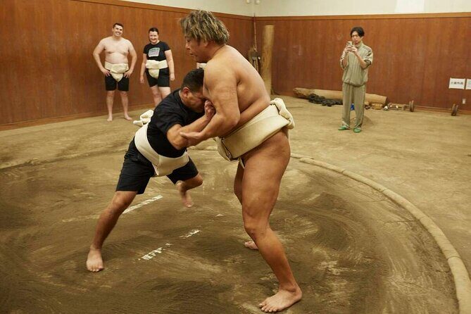 Sumo Training with Mawashi Wearing Photoshoot - The Sum Up