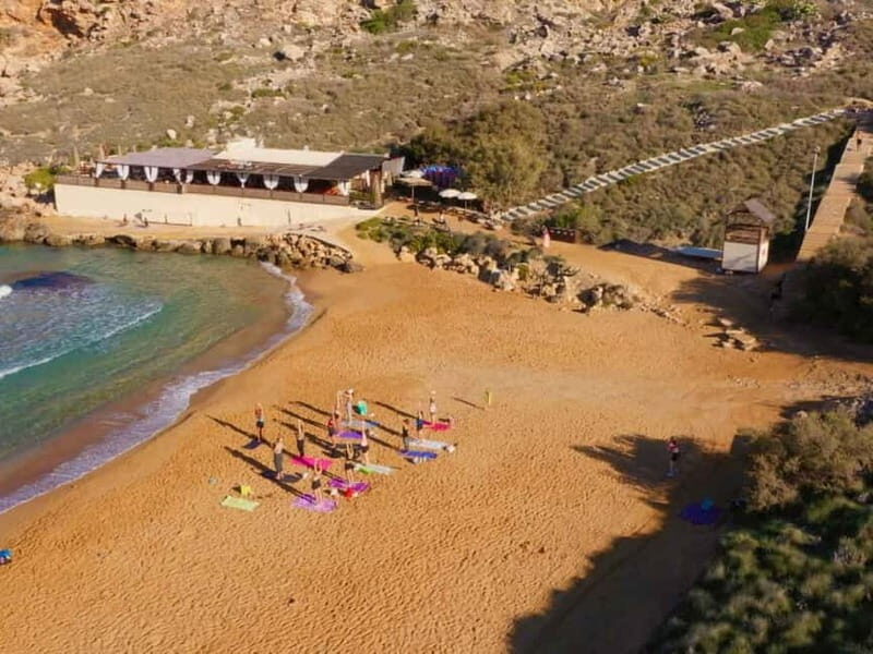 Sunday: Ghajn Tuffieha (Riviera) Beach Yoga Class - The Experience: A Gentle Start with Nature