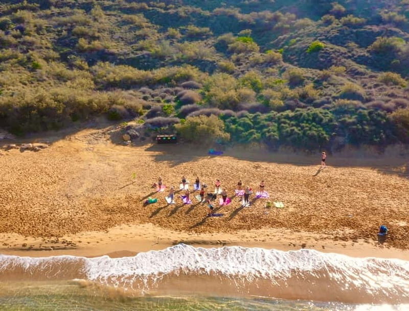 Sunday: Ghajn Tuffieha (Riviera) Beach Yoga Class - What You Can Expect During the Class