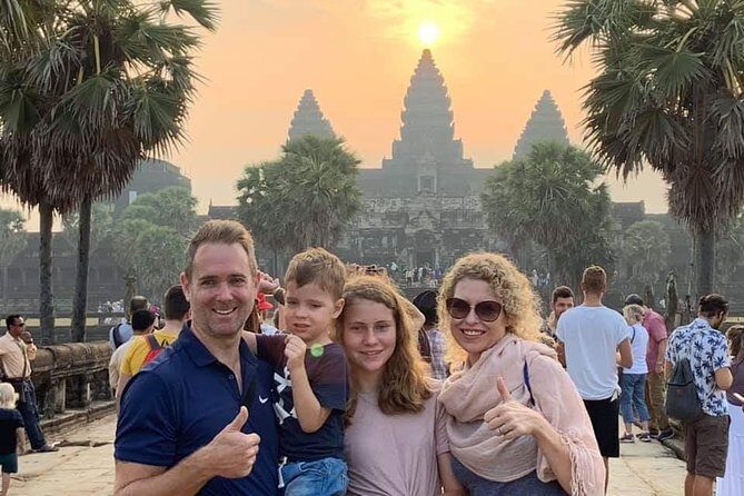 Sunrise Angkor Wat Temple Half Day Tour ( Small-Group Tour) - Transportation & Timing