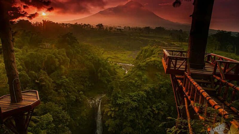 Sunrise at Kedung Kayang Waterfall and Borobudur Tour - Key Points