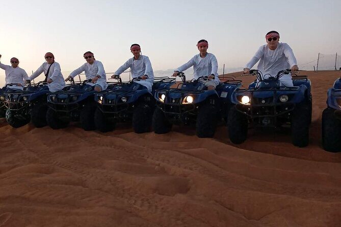 Sunrise Desert Safari With Quad Bike and Camel ride - The Sum Up