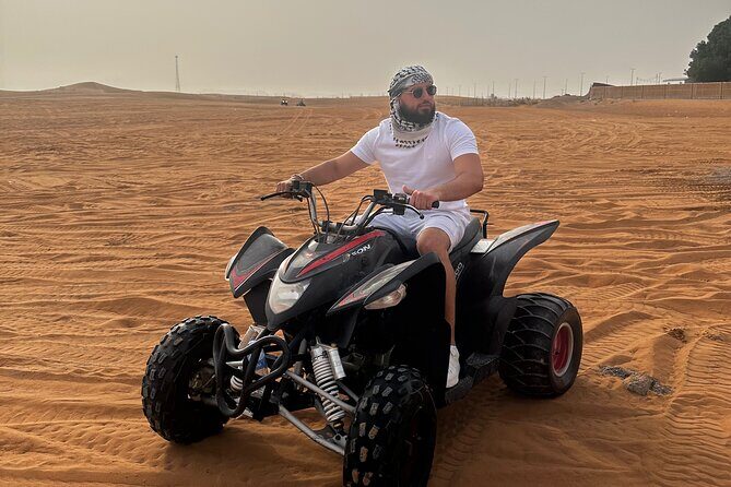 Sunrise Desert safari With Quad bike ride Sandboard & Camel ride - Drop-off and Ease of Access
