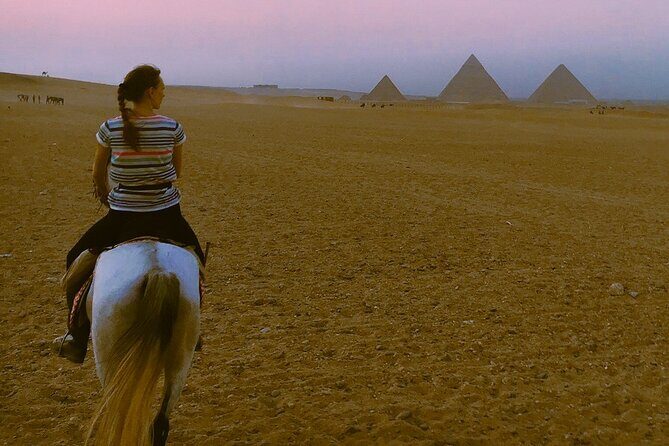 Sunrise Horseback Ride Around the Pyramid of Giza - Key Points