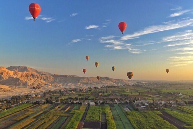 Sunrise Hot Air Balloon and the East and West Bank of Luxor - Luxor Temple: The Grand Finale