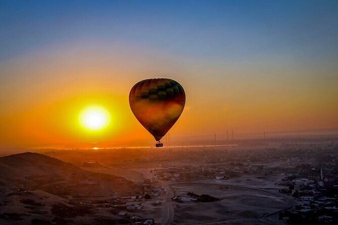 Sunrise Hot Air Balloon Flight in Luxor with Pickup - Key Points