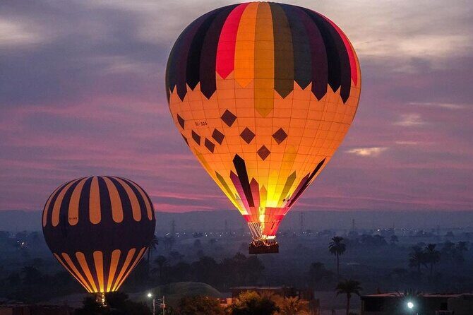 Sunrise Hot Air Balloon Ride Over Luxor with Transfers - Key Points