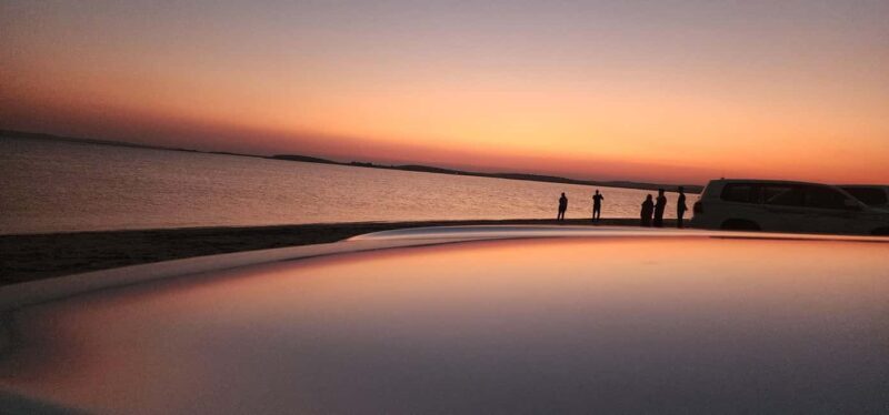 Sunrise or Sunset desert Safari with Sandboarding in Qatar - Key Points