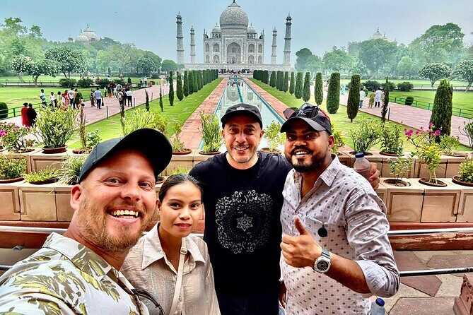 Sunrise Taj Mahal & Agra Fort Private Guided Day Tour From Delhi - Key Points