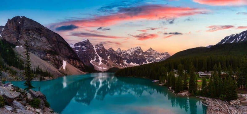 sunset-at-moraine-lake-stargazing-tour-from-canmore-banff