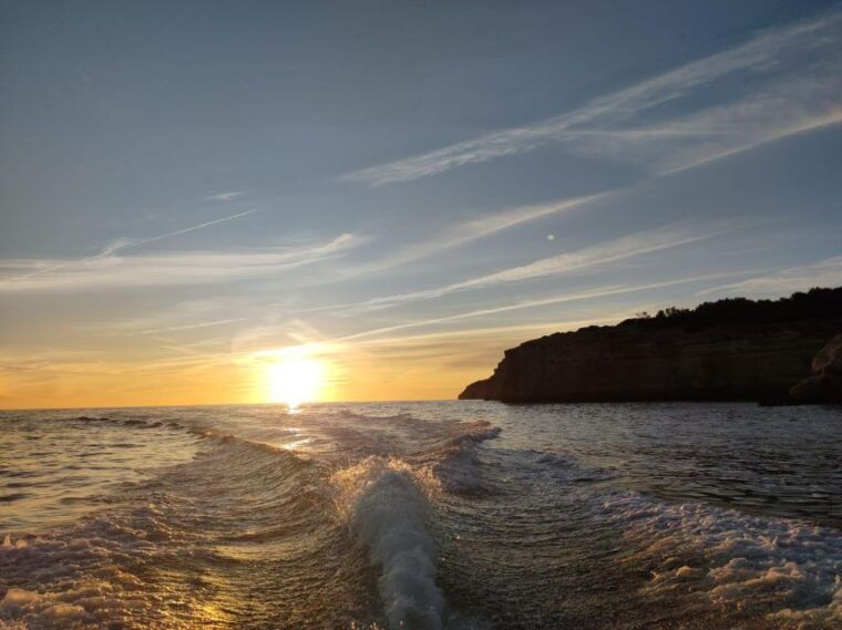 sunset-benagil-caves-boat-tour