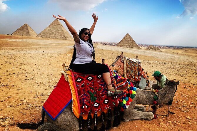 Sunset Camel Ride and Light Show from Cairo - The Sum Up