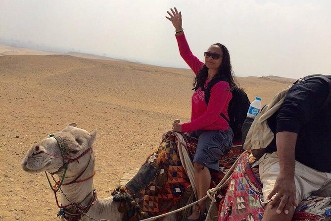 Sunset Camel Ride around the Giza Pyramids Desert - A Closer Look at the Sunset Camel Ride