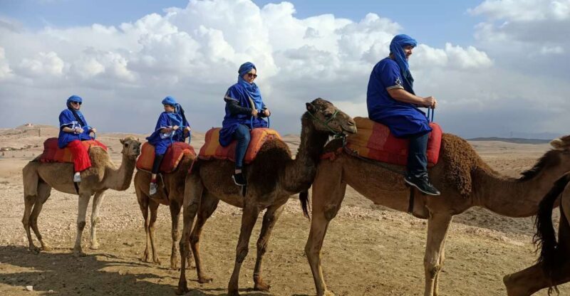 Sunset Camel Ride in Agafay Desert from Marrakech - An Authentic Ride Through the Agafay Desert
