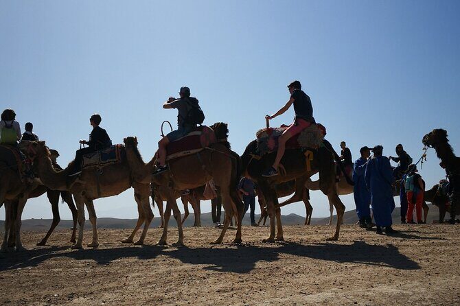 Sunset Camel ride in Agafay Desert from Marrakech - Key Points