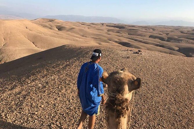 Sunset Camel Ride in the AGAFAY DESERT trip from Marrakech - Key Points
