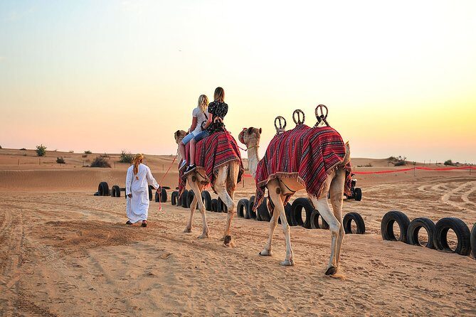 Sunset Camel Trek & Red Dunes Safari with BBQ at Al Khayma Camp From Dubai - A Complete Look at the Desert Adventure
