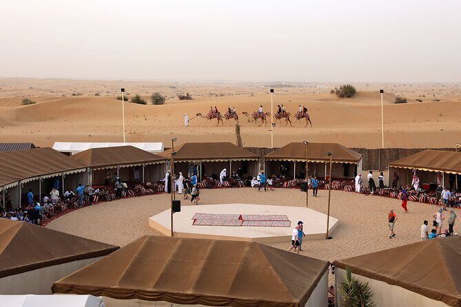 Sunset Camel Trek & Red Dunes Safari with BBQ at Al Khayma Camp From Dubai - FAQ