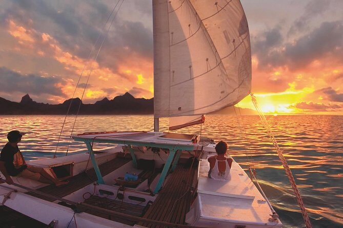 Sunset Cruise : Moorea Sailing on a Catamaran named Taboo - An In-Depth Look at the Moorea Sunset Catamaran Cruise