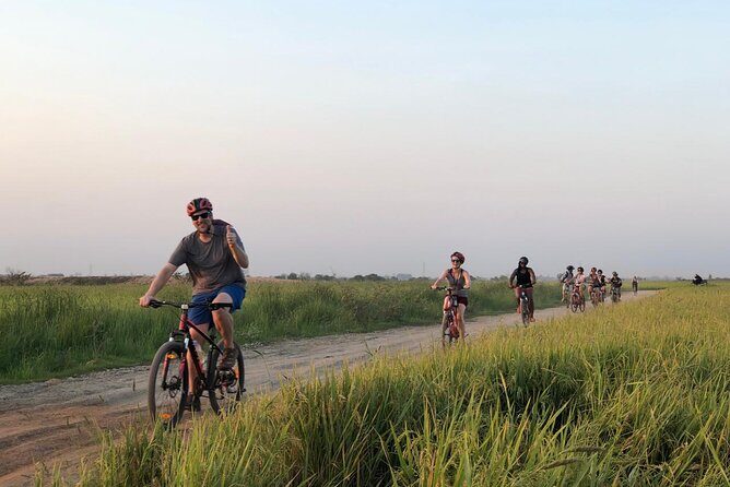 Sunset Cycling Tour On The Bank of Tonle Sap - A Detailed Look at the Sunset Cycling Tour