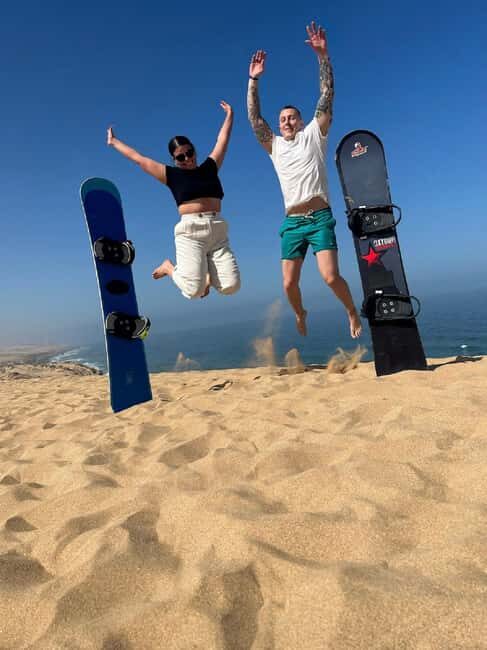 Sunset Desert Camel Ride with Sandboarding and BBQ Dinner - FAQ