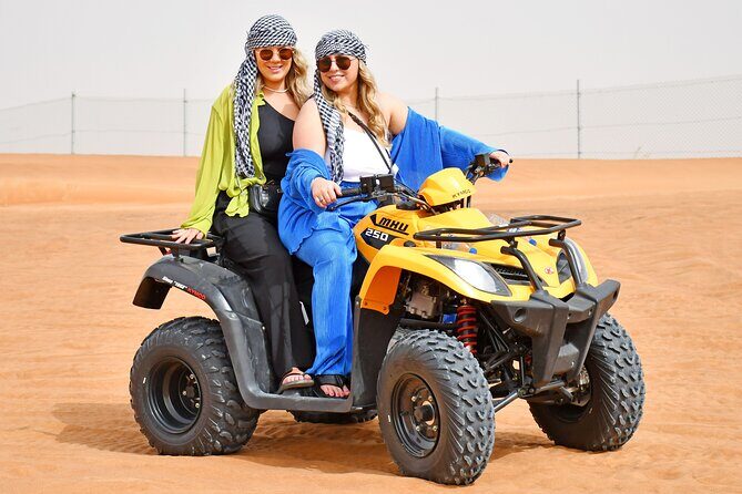 Sunset Desert Safari Quad bike Camel ride Sand Board & BBQ Dinner - FAQ  