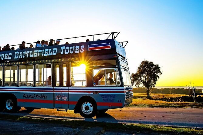 sunset-double-decker-bus-tour-in-gettysburg