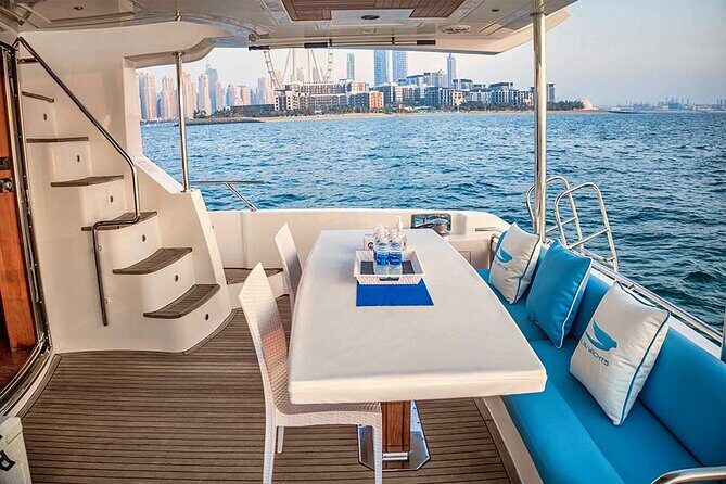 Sunset escape on Bluemoon 64ft from Dubai Marina to Atlantis - Value for Money
