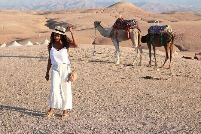 Sunset in Agafay: Dinner, Camel, Quad-Book Adventure with Viator - Key Points