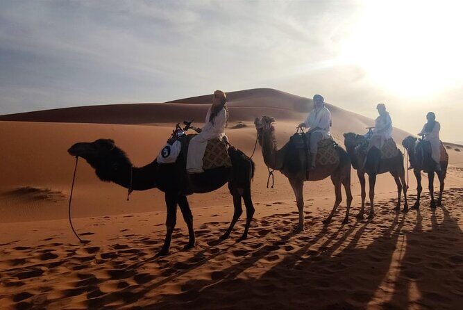 Sunset in Merzouga Sahara Desert & Camel Ride Erg Chebbi Dunes - How This Tour Fits Into Your Morocco Trip