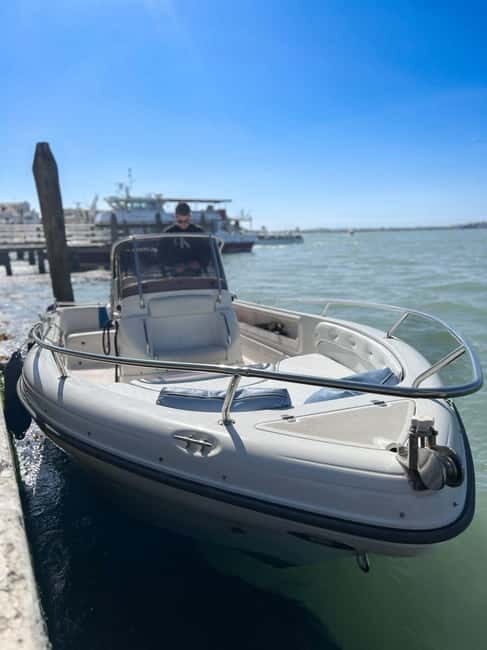Sunset in Venice: Private Boat Aperitif - The Islands and Waterways