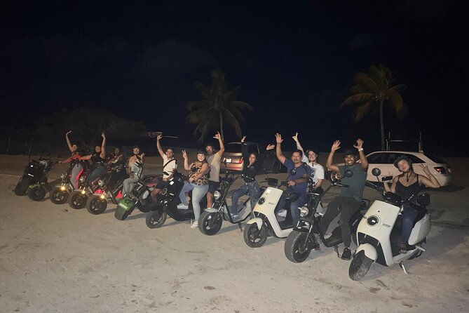 sunset-night-island-tour-in-aruba-on-electric-scooter