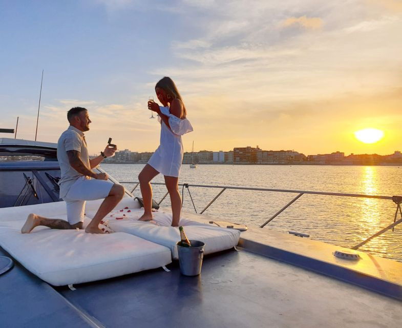 sunset-on-a-boat-with-cava-included