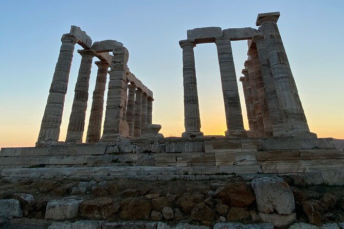 sunset-on-poseidon-temple-private-tour