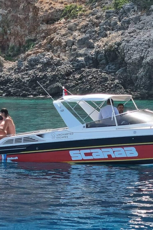 Sunset Powerboat Tour - Starting Point: Uncharted Escapes at Chania Old Port