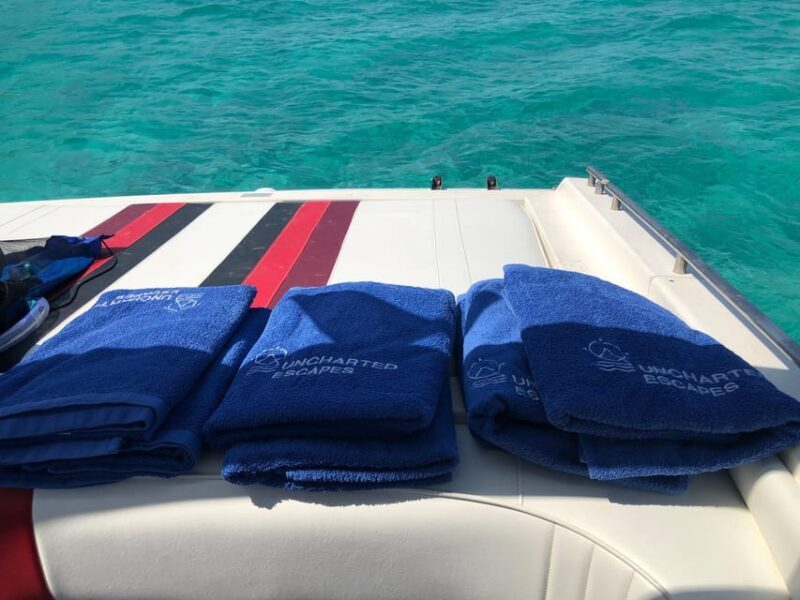 Sunset Powerboat Tour - Stop 2: Agioi Theodoroi