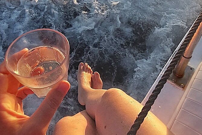sunset-private-boat-tour-of-cinque-terre-with-traditional-ligurian-gozzo